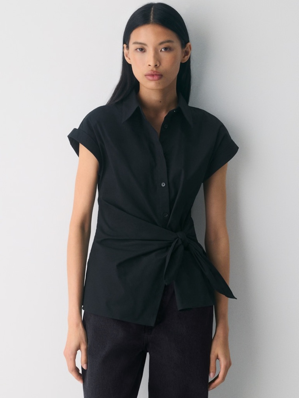 Babaton Blueprint Poplin Shirt